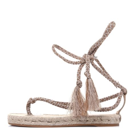 christian dior rope sandals|genuine christian dior sandals.